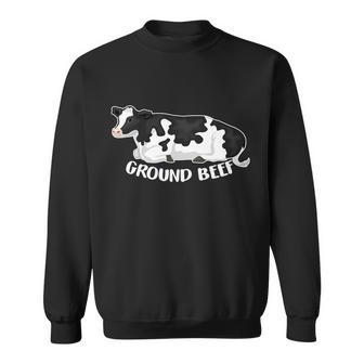 Ground Beef Funny Cow Sweatshirt - Monsterry