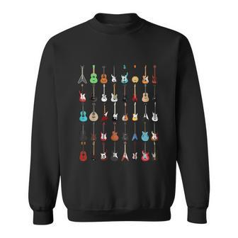 Guitar Musical Instrument Gift Rock N Roll Gift Sweatshirt - Monsterry DE