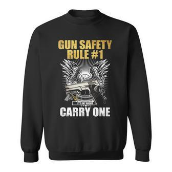 Gun Safety V2 Sweatshirt - Seseable