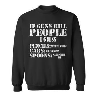 Guns Kill People Cars Drive Drunk Tshirt Sweatshirt - Monsterry