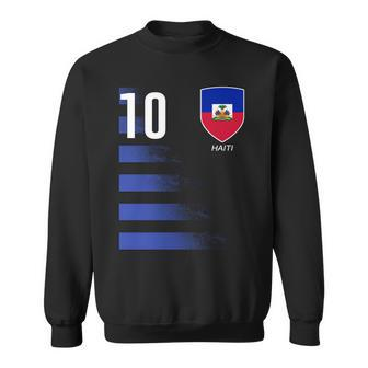 Haiti Football Soccer Futbol Jersey Sweatshirt - Monsterry UK