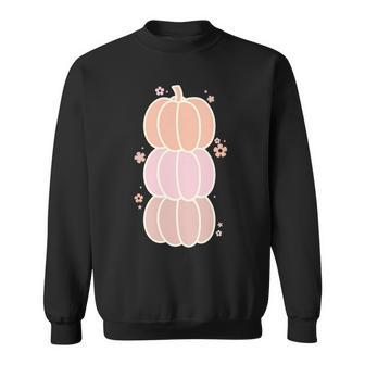 Halloween Colorful Cute Pumpkin Idea Gift Men Women Sweatshirt Graphic Print Unisex - Seseable