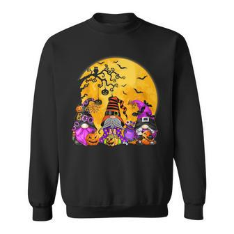 Halloween Costume Funny Gnomes Spooky Season Bats Men Women Sweatshirt Graphic Print Unisex - Thegiftio UK