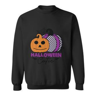 Halloween Cute Pumpkin Halloween Day Graphic Design Printed Casual Daily Basic Sweatshirt - Thegiftio UK