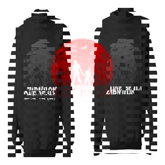 Halloween Zombie Vibe Only Sweatshirt - Seseable
