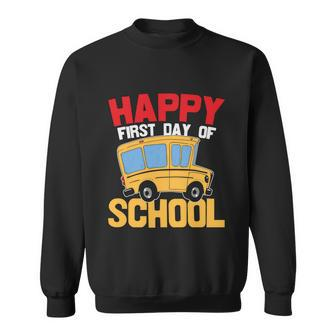 Happy First Day Of School Plus Size Shirt For Teacher Male Female Sweatshirt - Monsterry CA