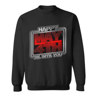 Happy May The 4Th Be With You Tshirt Sweatshirt - Monsterry