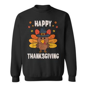 Happy Thanksgiving 2021 Funny Turkey Day Autumn Fall Season V2 Sweatshirt - Seseable