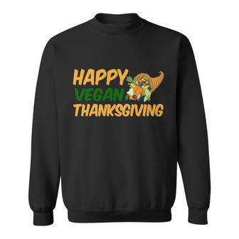 Happy Vegan Thanksgiving Tshirt Sweatshirt - Monsterry