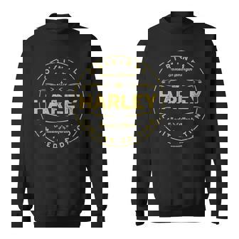 Harley Vintage Decorative Design Men Women Sweatshirt Graphic Print Unisex - Thegiftio