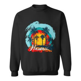 Hawaii Tropical Sunset Sweatshirt - Monsterry DE