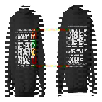 Hbcu School Educated Historical Black College Graduate Sweatshirt - Thegiftio