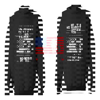 He Is Not Just A Veteran He Is My Dad Veterans Day Gift Graphic Design Printed Casual Daily Basic Sweatshirt - Thegiftio