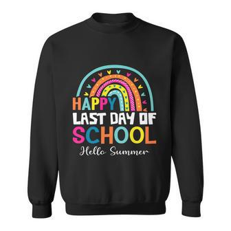 Hello Summer Happy Last Day Of School Teachers Vacation Great Gift Sweatshirt - Monsterry