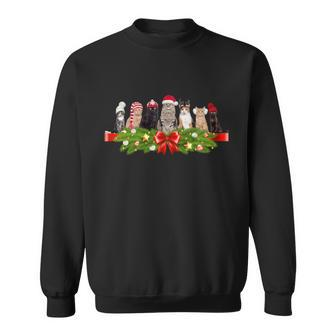 Holiday Christmas Cats Sweatshirt - Monsterry