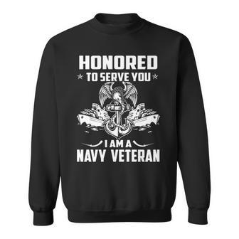 HONORED TO SERVE YOU Sweatshirt - Monsterry DE