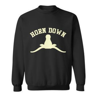 Horns Down Beat Texas Sweatshirt - Monsterry CA