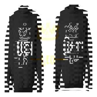 Horoscope Queen Leo Symbol Zodiac Sign Personality Birthday Sweatshirt - Seseable