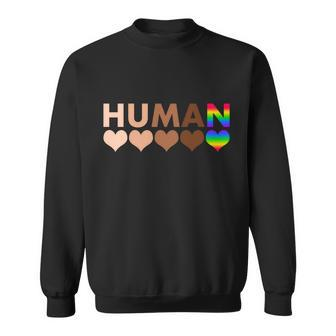 Human Diversity Human Rights Sweatshirt - Monsterry