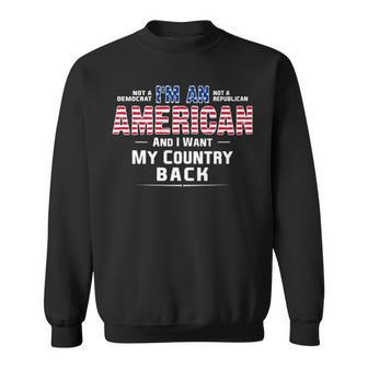 I Am An American V2 Sweatshirt - Monsterry