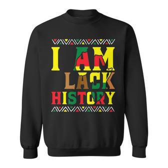 I Am Black History Black History Month & Pride Sweatshirt - Thegiftio UK