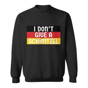 I Dont Give A Schnitzel Funny Oktoberfest V2 Sweatshirt - Thegiftio UK