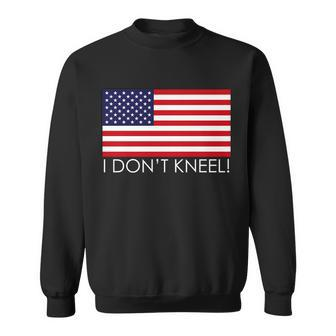 I Dont Kneel Usa Flag Tshirt Sweatshirt - Monsterry AU