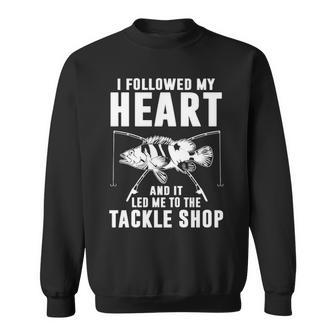 I Followed Heart - Tackle Shop Sweatshirt - Seseable