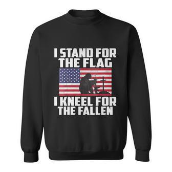 I Stand For The Flag Kneel For The Fallen Memorial Day Gift Sweatshirt - Monsterry CA