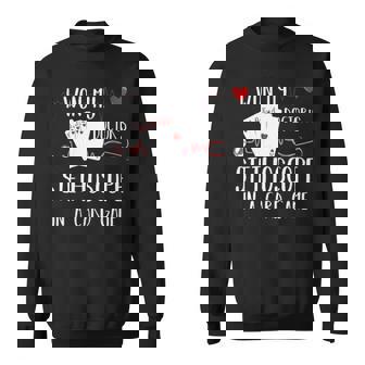 I Won My Doctor S Stethoscope Card Game Nurses Pla Sweatshirt - Thegiftio UK
