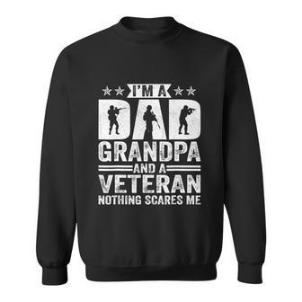 Im A Dad Grandpa T Shirt Veteran Fathers Day Sweatshirt - Thegiftio UK