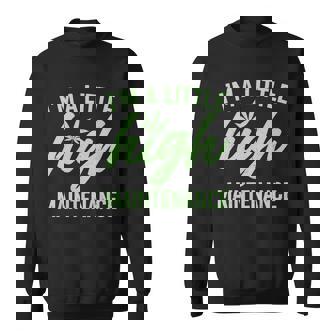 Im A Little High Maintenance Sweatshirt - Thegiftio