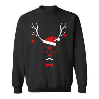 Im A Reindeer Santa Hat Antlers Sweatshirt - Monsterry UK