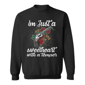 Im Just A Sweetheart Sweatshirt - Seseable
