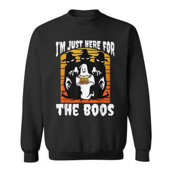 Im Just Here For The Boos Sweatshirt - Thegiftio UK
