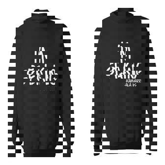 Im Speaking Kamala Harris Vice President Debate Quote T-Shirt Graphic Design Printed Casual Daily Basic Sweatshirt - Thegiftio