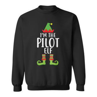 Im The Pilot Elf Matching Family Group Christmas Sweatshirt - Thegiftio UK