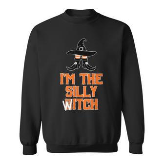 I’M The Silly Witch Halloween Women’S Witch Sweatshirt - Seseable