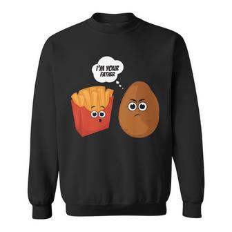 Im Your Father Potato And Fries Tshirt Sweatshirt - Monsterry UK