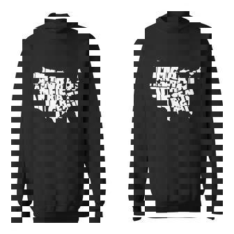 Immigrants Make America Great Again Graphic Design Printed Casual Daily Basic Sweatshirt - Thegiftio