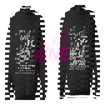 In This Family No One Fights Alone Breast Cancer Awareness Gift Sweatshirt - Monsterry