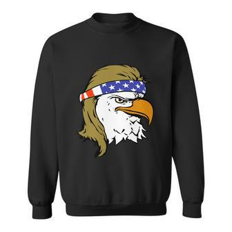 Independence 4Th Of July Usa American Flag Eagle Mullet Gift Sweatshirt - Monsterry UK