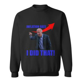 Inflation Rate Memes I Did That Funny Joe Biden Memes Sweatshirt - Thegiftio UK
