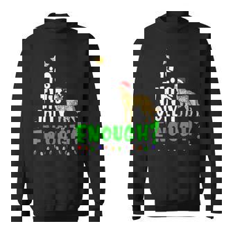 Is This Jolly Enough Xmas Anatolian Shepherd Men Women Sweatshirt Graphic Print Unisex - Thegiftio