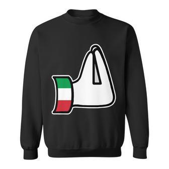 Italian Hand Gesture Funny Sweatshirt - Monsterry