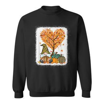 Its Fall Yall Cute Gnomes Pumpkin Autumn Tree Fall Leaves V2 Men Women Sweatshirt Graphic Print Unisex - Thegiftio UK