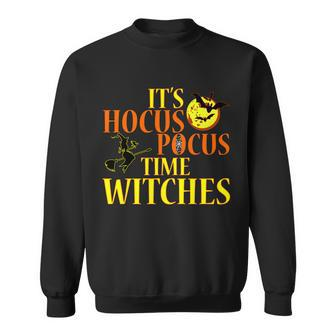 Its Hocus Pocus Time Witches Halloween Tshirt Sweatshirt - Monsterry