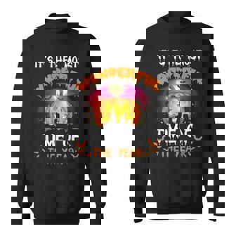 Its The Most Wonderful Time Of The Year Halloween Vintage Sweatshirt - Thegiftio UK