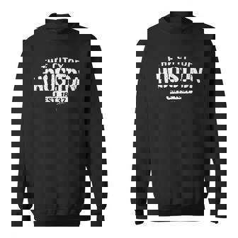 Jcombs Houston Texas Lone Star State Sweatshirt | Mazezy