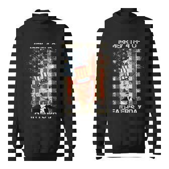 Joe Biden Funny Merry 4Th Fathers Day Funny Biden Confused Sweatshirt - Thegiftio